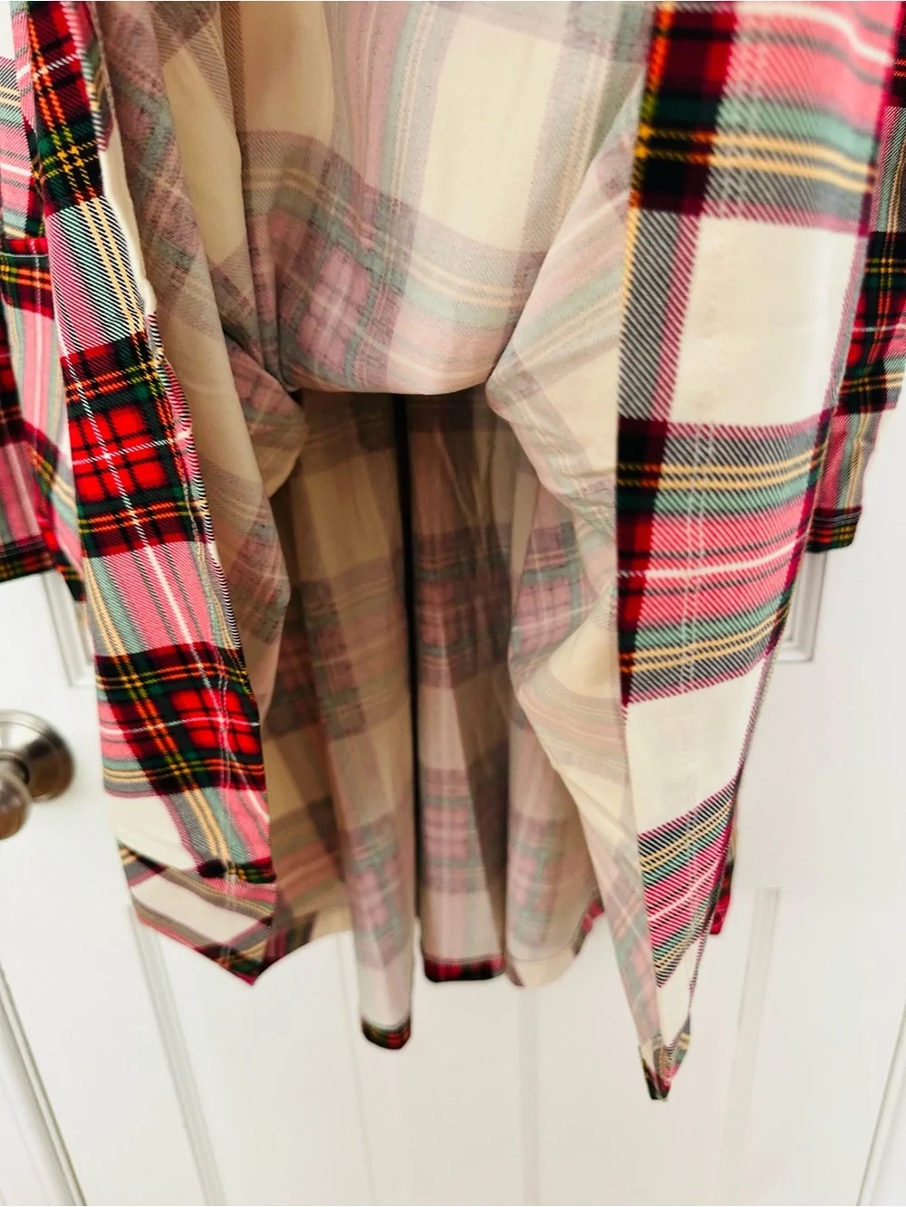 Hanna Andersson plaid knit